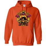 Sweatshirts Orange / Small SAUCER CREST Pullover Hoodie