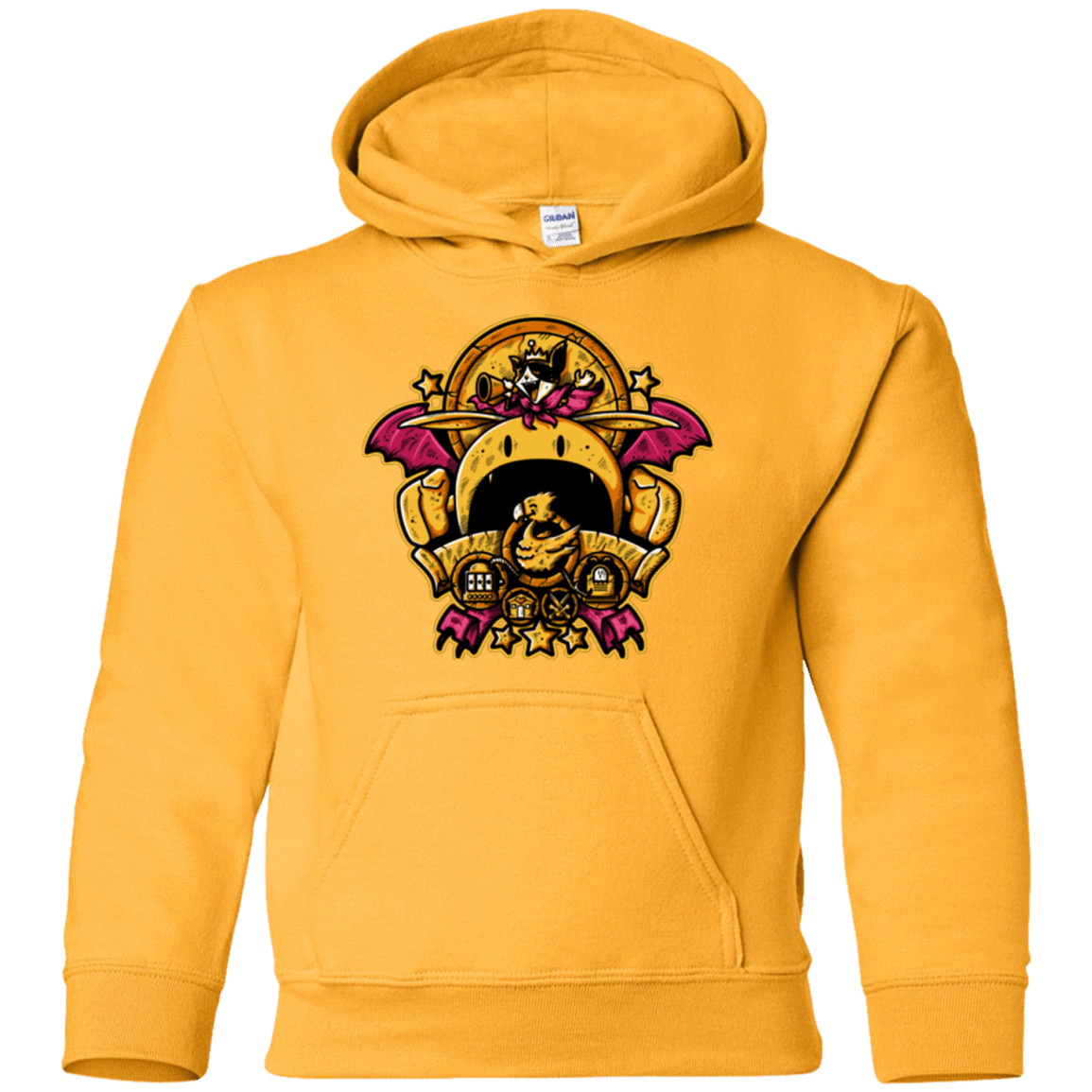 Sweatshirts Gold / YS SAUCER CREST Youth Hoodie