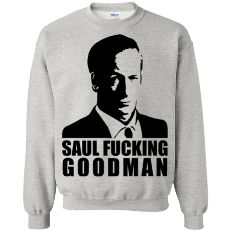 Sweatshirts Ash / Small Saul fucking Goodman Crewneck Sweatshirt