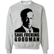 Sweatshirts Sport Grey / Small Saul fucking Goodman Crewneck Sweatshirt