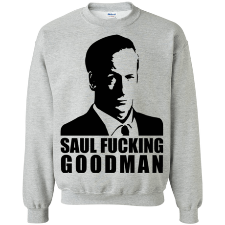 Sweatshirts Sport Grey / Small Saul fucking Goodman Crewneck Sweatshirt