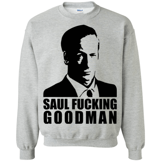 Sweatshirts Sport Grey / Small Saul fucking Goodman Crewneck Sweatshirt