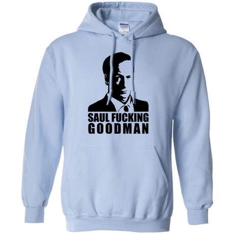 Sweatshirts Light Blue / Small Saul fucking Goodman Pullover Hoodie