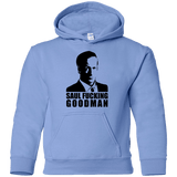 Sweatshirts Carolina Blue / YS Saul fucking Goodman Youth Hoodie