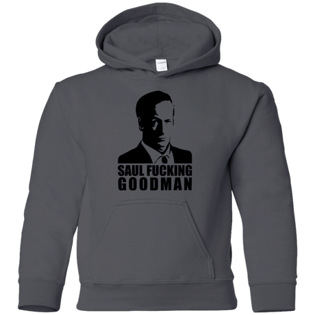 Sweatshirts Charcoal / YS Saul fucking Goodman Youth Hoodie
