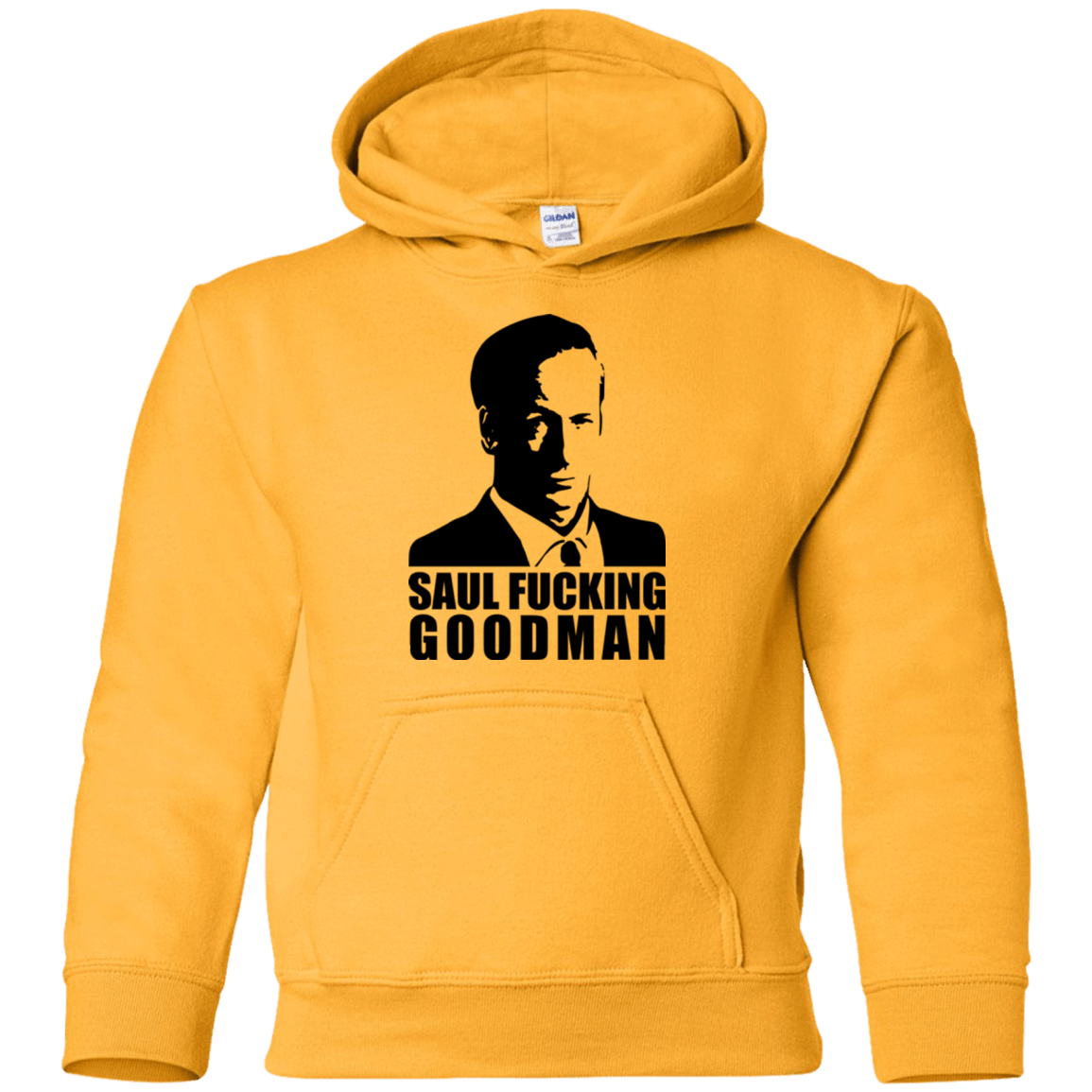 Sweatshirts Gold / YS Saul fucking Goodman Youth Hoodie