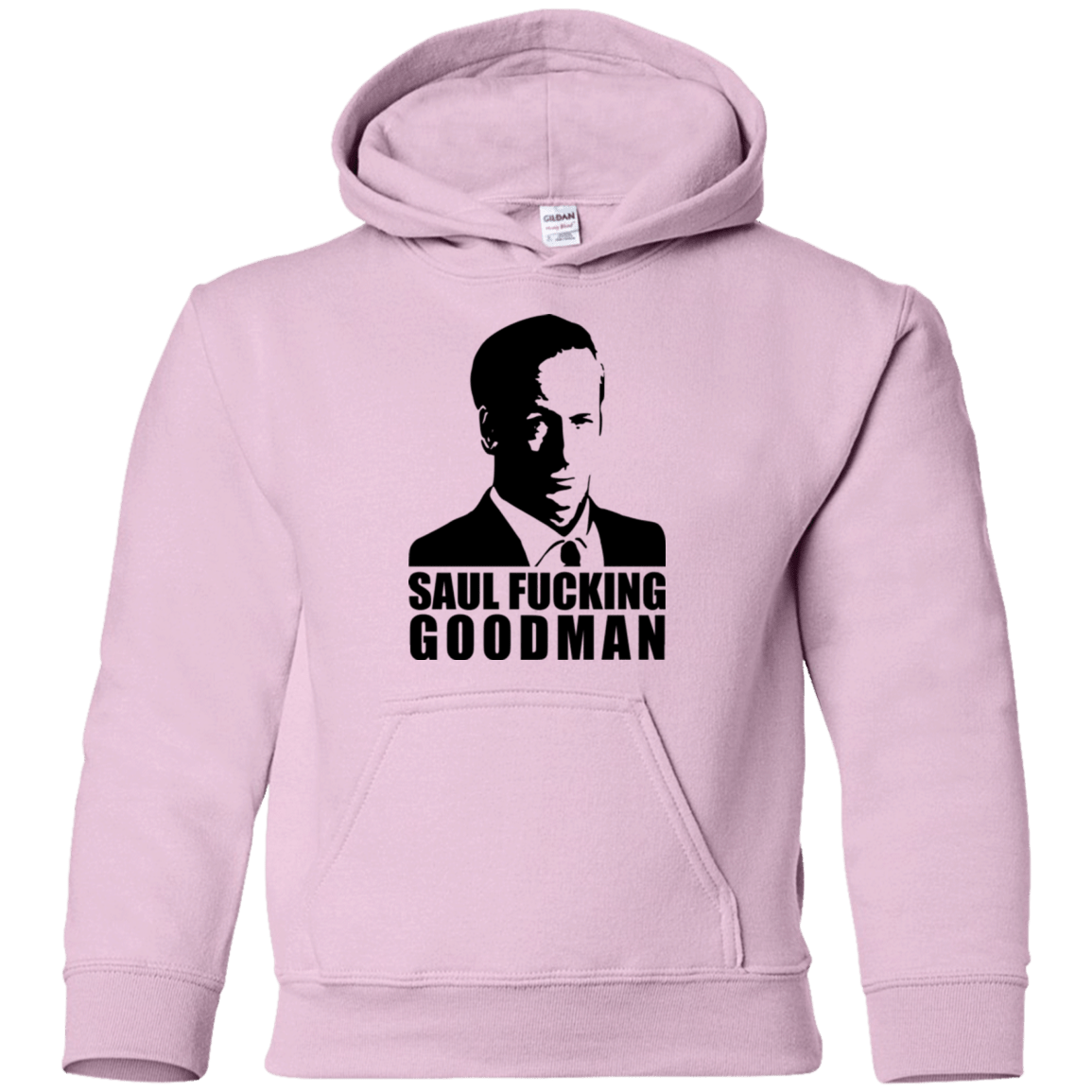 Sweatshirts Light Pink / YS Saul fucking Goodman Youth Hoodie
