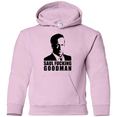 Sweatshirts Light Pink / YS Saul fucking Goodman Youth Hoodie