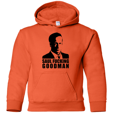 Sweatshirts Orange / YS Saul fucking Goodman Youth Hoodie