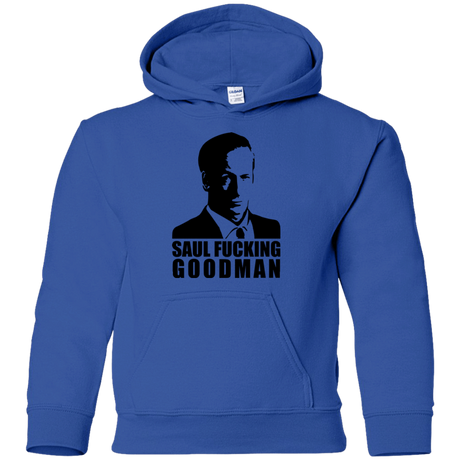 Sweatshirts Royal / YS Saul fucking Goodman Youth Hoodie