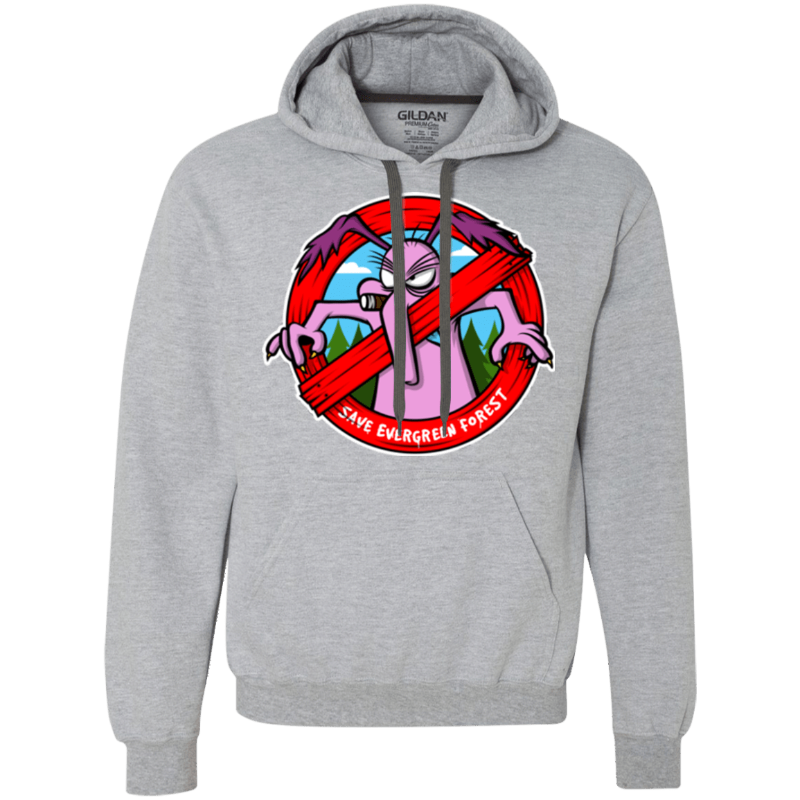Sweatshirts Sport Grey / Small Save The Forest Premium Fleece Hoodie