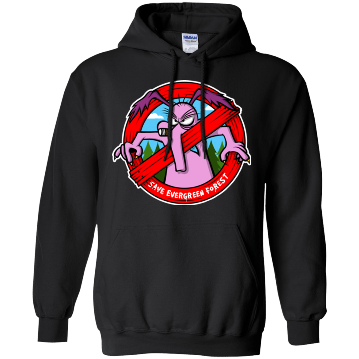 Sweatshirts Black / Small Save The Forest Pullover Hoodie