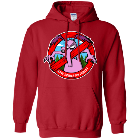 Sweatshirts Red / Small Save The Forest Pullover Hoodie