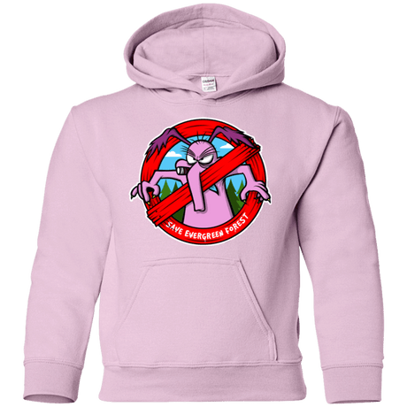 Sweatshirts Light Pink / YS Save The Forest Youth Hoodie
