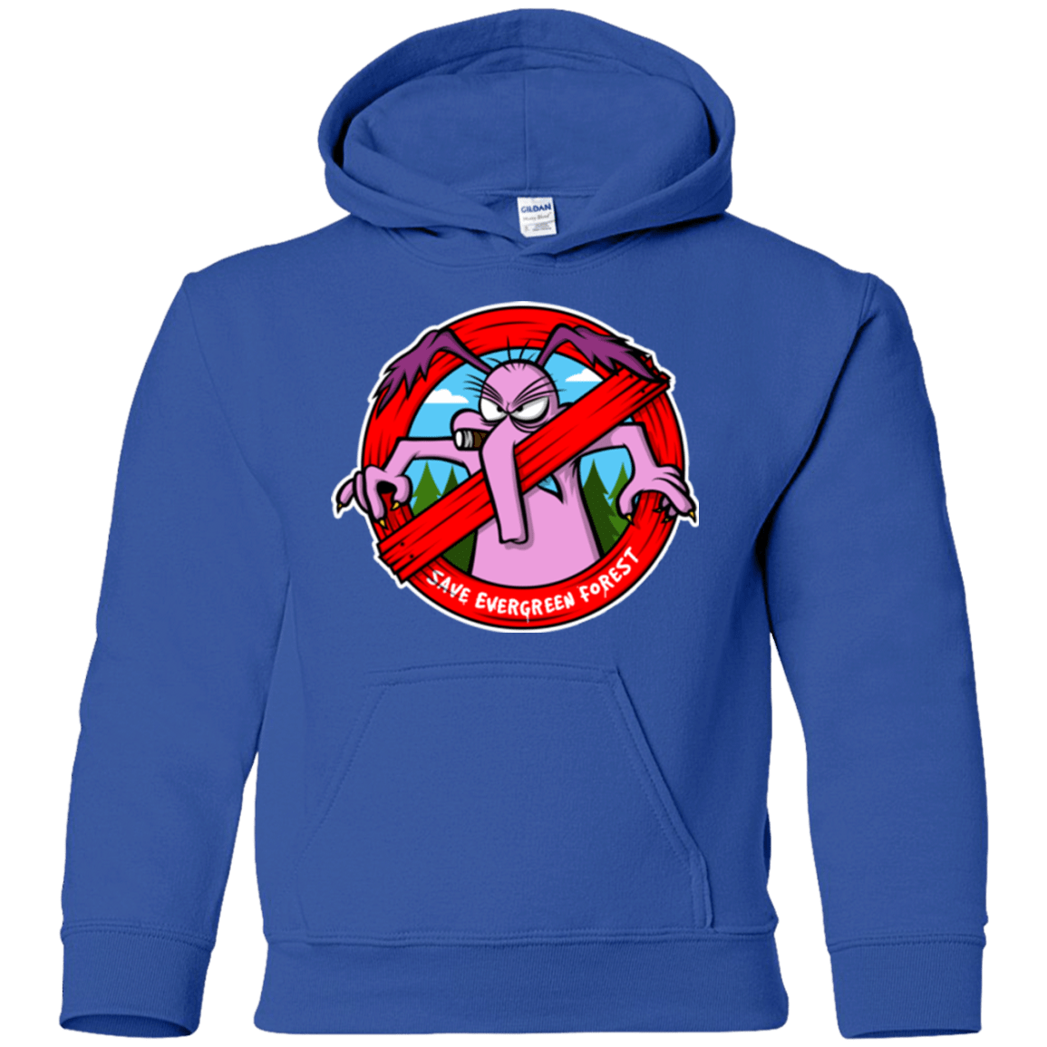 Sweatshirts Royal / YS Save The Forest Youth Hoodie