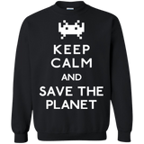 Sweatshirts Black / Small Save the planet Crewneck Sweatshirt