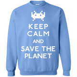 Sweatshirts Carolina Blue / Small Save the planet Crewneck Sweatshirt