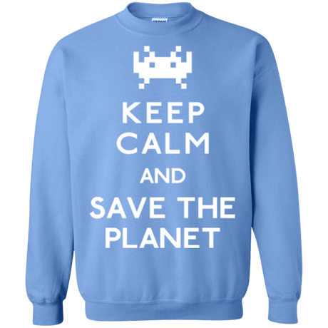 Sweatshirts Carolina Blue / Small Save the planet Crewneck Sweatshirt
