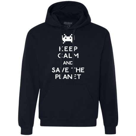 Sweatshirts Navy / Small Save the planet Premium Fleece Hoodie