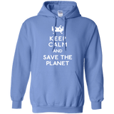 Sweatshirts Carolina Blue / Small Save the planet Pullover Hoodie