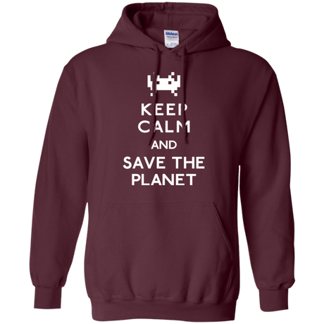 Sweatshirts Maroon / Small Save the planet Pullover Hoodie
