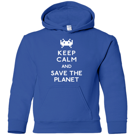 Sweatshirts Royal / YS Save the planet Youth Hoodie