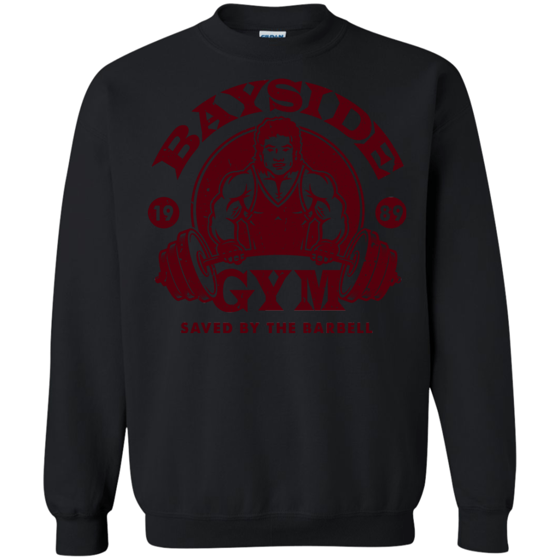Sweatshirts Black / Small SAVED BY THE BARBELL Crewneck Sweatshirt