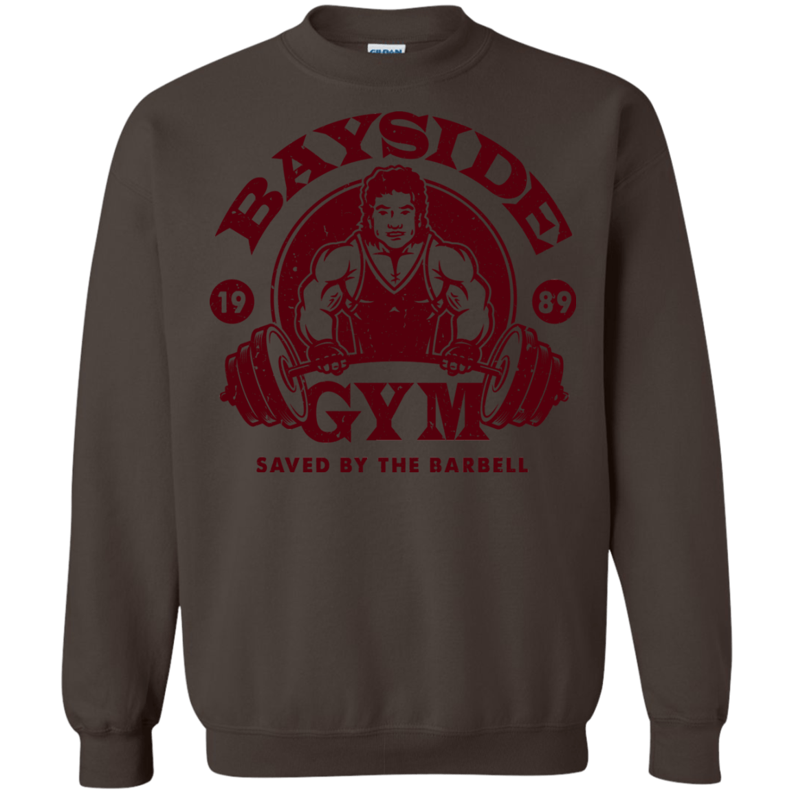Sweatshirts Dark Chocolate / Small SAVED BY THE BARBELL Crewneck Sweatshirt