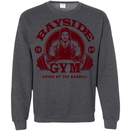 Sweatshirts Dark Heather / Small SAVED BY THE BARBELL Crewneck Sweatshirt