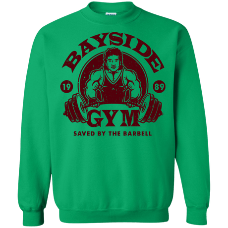 Sweatshirts Irish Green / Small SAVED BY THE BARBELL Crewneck Sweatshirt