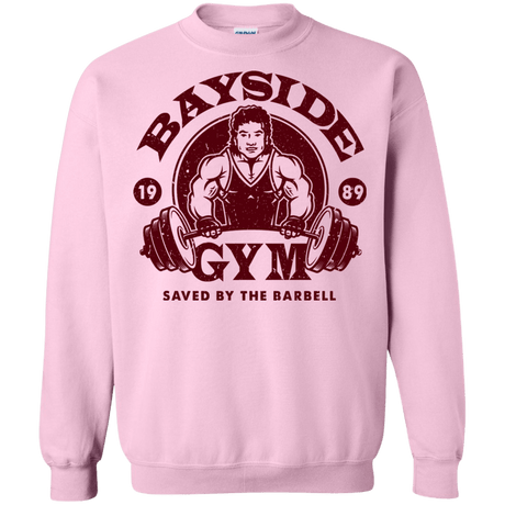 Sweatshirts Light Pink / Small SAVED BY THE BARBELL Crewneck Sweatshirt