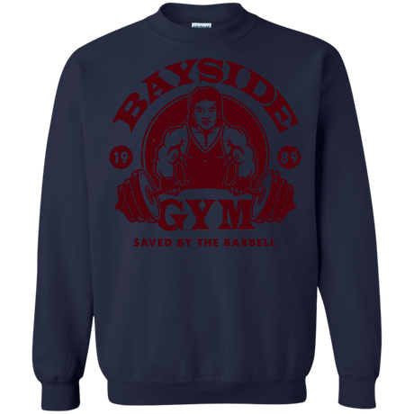 Sweatshirts Navy / Small SAVED BY THE BARBELL Crewneck Sweatshirt