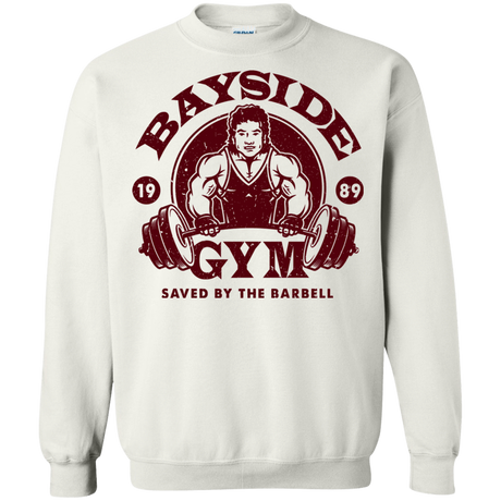 Sweatshirts White / Small SAVED BY THE BARBELL Crewneck Sweatshirt