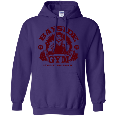 Sweatshirts Purple / Small SAVED BY THE BARBELL Pullover Hoodie