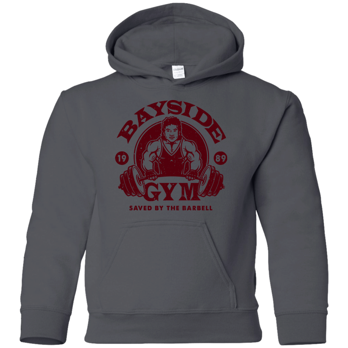 Sweatshirts Charcoal / YS SAVED BY THE BARBELL Youth Hoodie
