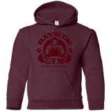 Sweatshirts Maroon / YS SAVED BY THE BARBELL Youth Hoodie