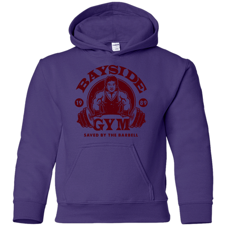 Sweatshirts Purple / YS SAVED BY THE BARBELL Youth Hoodie