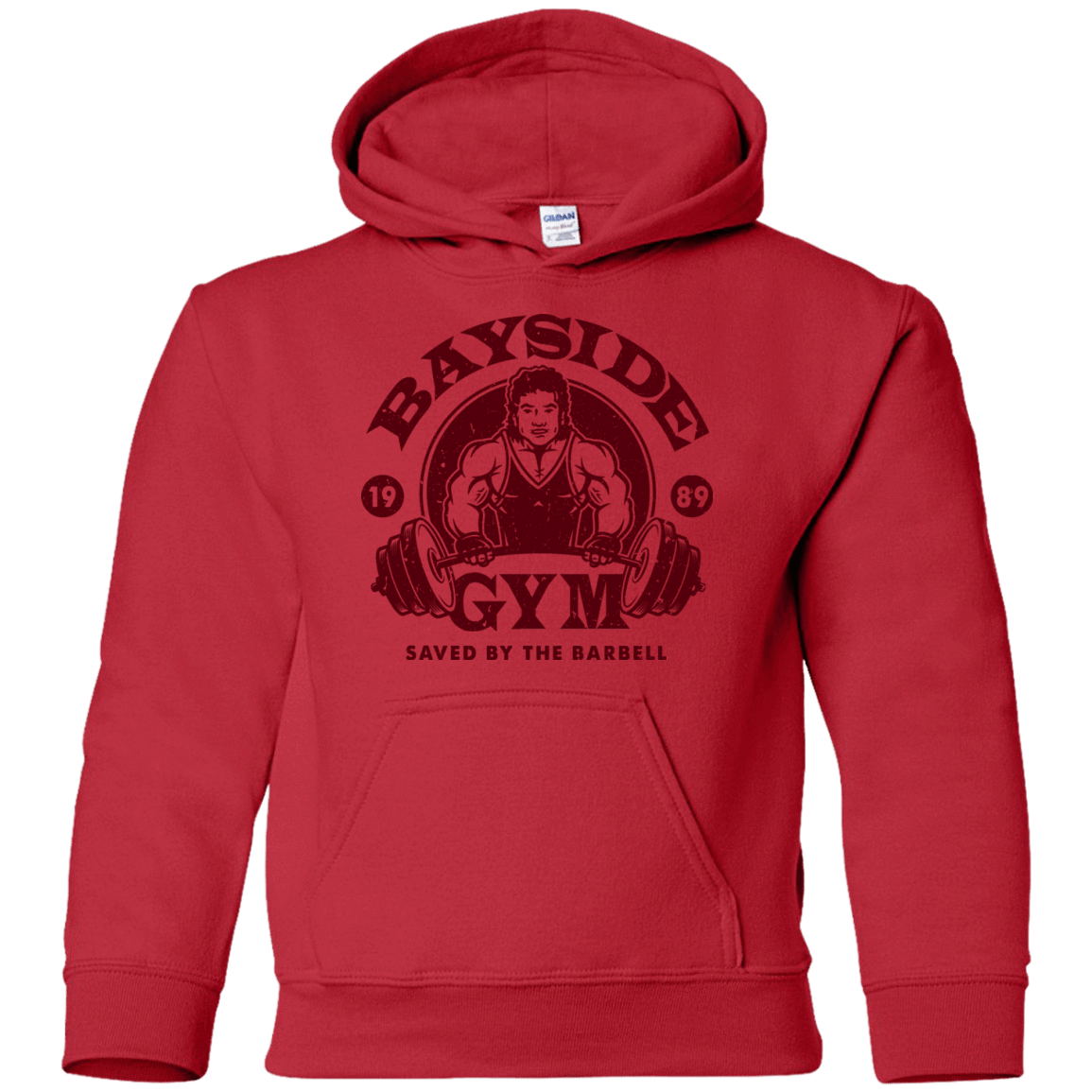 Sweatshirts Red / YS SAVED BY THE BARBELL Youth Hoodie