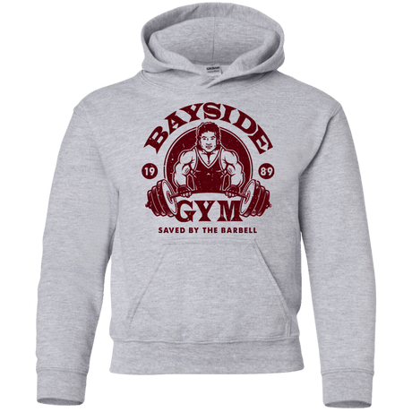 Sweatshirts Sport Grey / YS SAVED BY THE BARBELL Youth Hoodie