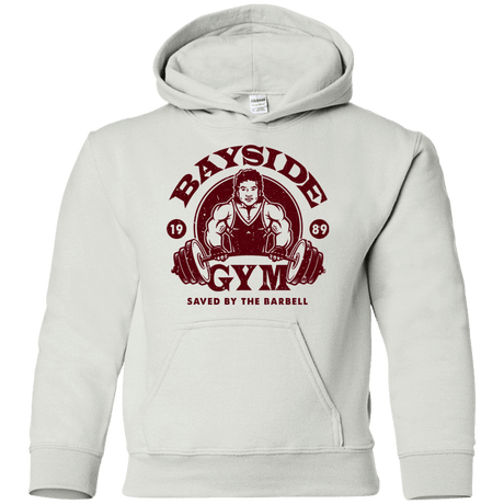 Sweatshirts White / YS SAVED BY THE BARBELL Youth Hoodie