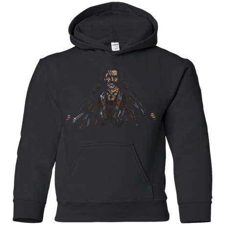 Sweatshirts Black / YS Say Hello To My Little Friends Youth Hoodie