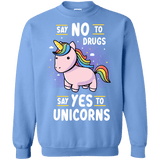 Sweatshirts Carolina Blue / S Say No to Drugs Crewneck Sweatshirt
