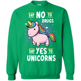 Sweatshirts Irish Green / S Say No to Drugs Crewneck Sweatshirt