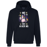 Sweatshirts Navy / S Say No to Drugs Premium Fleece Hoodie