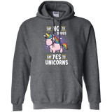 Sweatshirts Dark Heather / S Say No to Drugs Pullover Hoodie