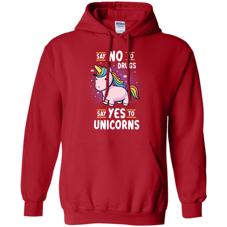 Sweatshirts Red / S Say No to Drugs Pullover Hoodie