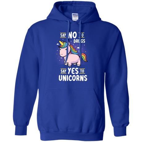 Sweatshirts Royal / S Say No to Drugs Pullover Hoodie