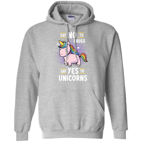 Sweatshirts Sport Grey / S Say No to Drugs Pullover Hoodie