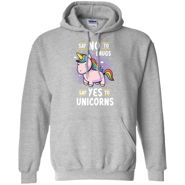 Sweatshirts Sport Grey / S Say No to Drugs Pullover Hoodie