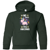 Sweatshirts Forest Green / YS Say No to Drugs Youth Hoodie